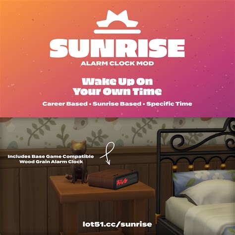 Sunrise · Lot 51 Cc Sims 4 Mods And Resources