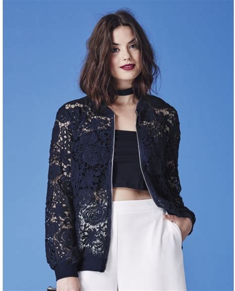 Simply Be Lace Bomber Jacket Lace Bomber Jacket Lace Bomber Lace