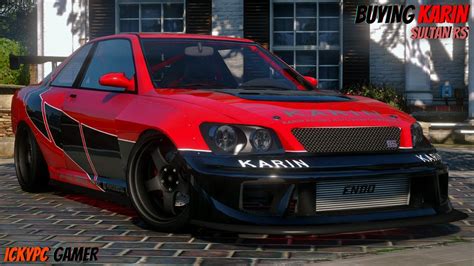 Gta Online Buying Karin Sultan Rs Customization And Review Fast