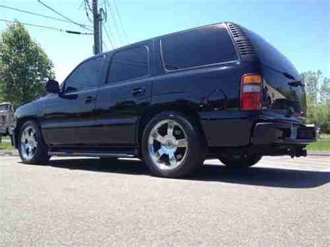 Purchase Used 2000 Nbs Black Chevrolet Tahoe Lt Ss Clone In Cheshire