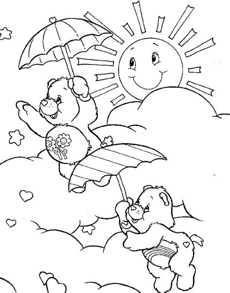 This awesome book comes with so many different pages to sunny uses her creativity and knowledge of hair care to solve problems. Care Bear Playing On A Sunny Day Coloring Pages - Care ...