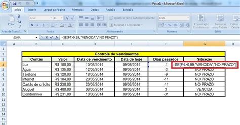 Como Calcular Data De Vencimento No Excel Printable Templates Free