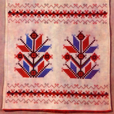Folkcostumeandembroidery Rushnyk Embroidery Of Southern East Podillia