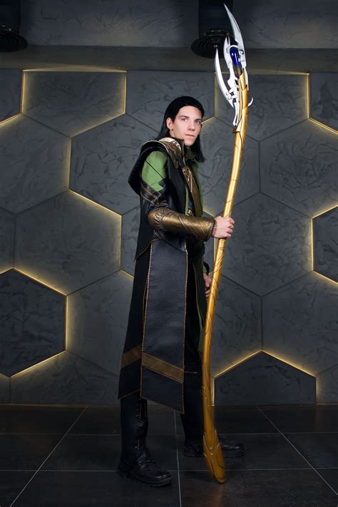 Loki Cosplay Costume Scandinavian God Costume Loki Light Etsy