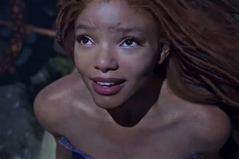 See Halle Bailey As Ariel In The Little Mermaid