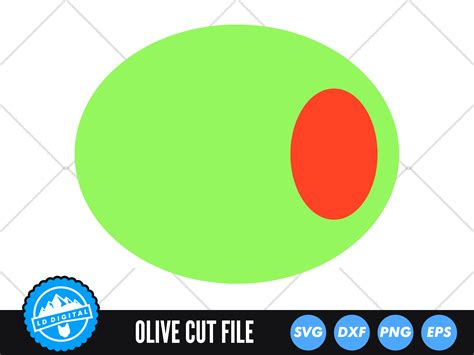 Olive Svg Olive Cut File Graphic By Lddigital · Creative Fabrica