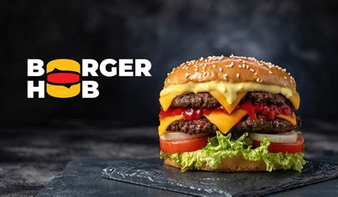 Burger Hub Branding On Behance