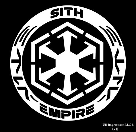 Sith Empire Star Wars Inspired Decal Vinyl Sticker Graphics Ur