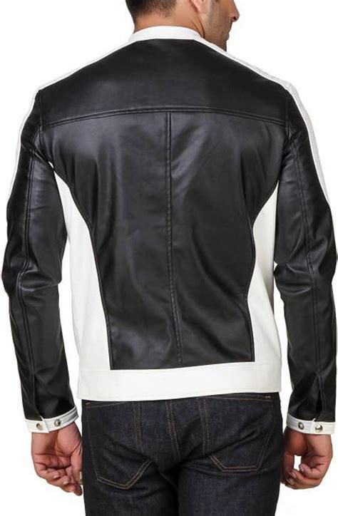 Let's take a closer look • these motorcycle jackets are considered some of the best jackets in terms of comfort, performance and protection. Black White Biker Motorcycle jacket - Jackets Maker