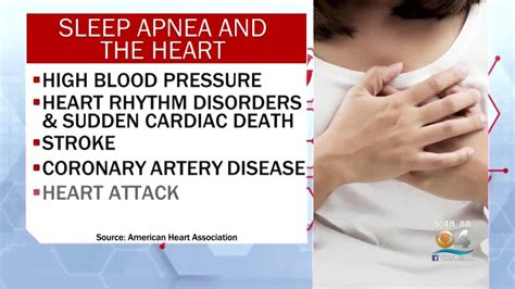 american heart association says sleep apnea is one news page video