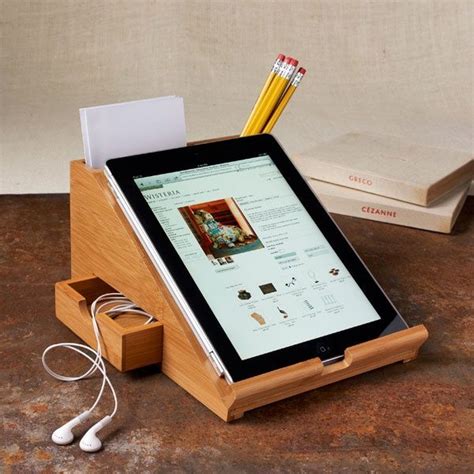 ThanksiPad Station for the kitchen island. I need this! awesome pin