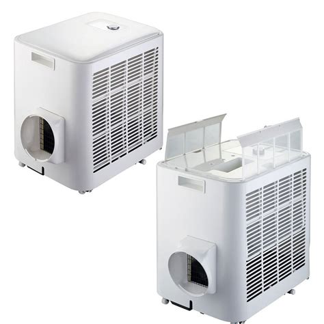 This inexpensive air cooler is ideal for a small office or bedroom in dryer climates (where humidity stays under 45%). Dimplex 2600W Mini Self-evaporative Portable Air ...
