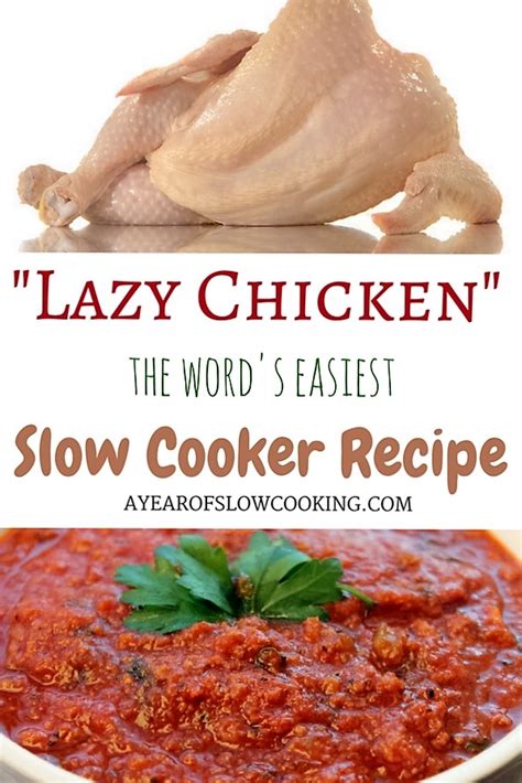 Lazy Chicken Crockpot Recipe A Year Of Slow Cooking