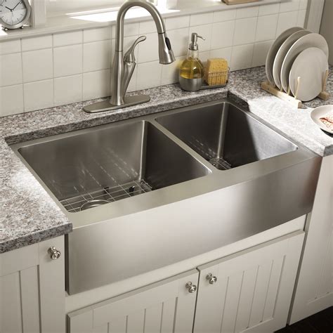 Schon Farmhouse 36 X 2125 Undermount Double Bowl Kitchen Sink