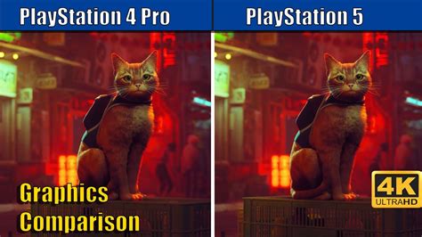 Stray Ps4 Pro Ps5 Graphics Comparison 4k Youtube