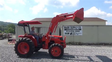 1998 Kubota M5400 Special Utility Tractor Farm Tractor Loader 4x4 540