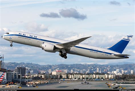 X EDF El Al Israel Airlines Boeing Dreamliner Photo By Marco