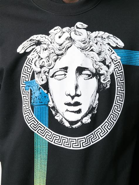 Versace Medusa Print Sweatshirt Farfetch