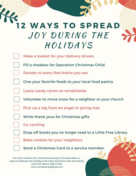 Corn Beans Pigs And Kids 12 Ways To Spread Joy During The Holidays