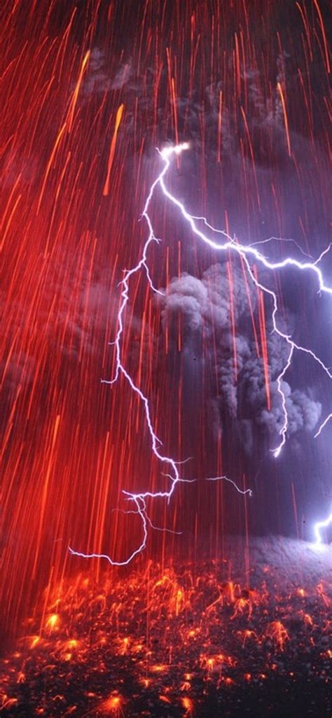 Red Lightning Wallpaper Storm Lightning Sky Desktop Wallpapers