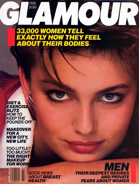 So happy to see you here. Paulina Porizkova - Glamour Feb 1984 (With images ...