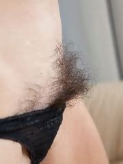 Hairy Woman Eva S Bush Spreads Outside Her Panties