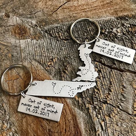 Long distance gift for girlfriend romantic personalized t 29. Long Distance Relationship Gift Boyfriend Gift Girlfriend ...