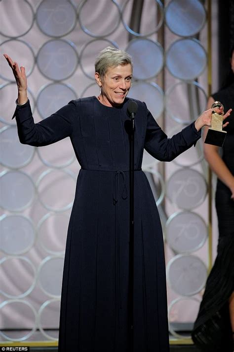 Twitter Goes Crazy Over Nbc Bleeping Out Frances Mcdormand Daily Mail