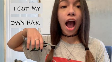 I Chopped Off My Hair Youtube
