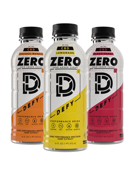 Defy Cbd Performance Drinks Review Weedhacker