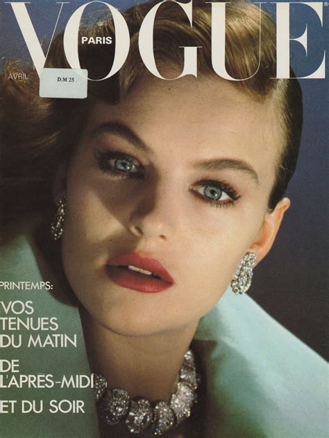 Vogue Paris April 1980 Vintage Von Werth