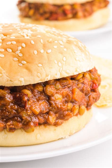 Lentil Sloppy Joes Recipe 16 Servings For Around 7 Namely Marly