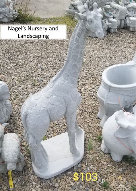Our animal selection is quite large - just look at this cute giraffe