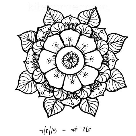 Download Sketchbook : 100 Mandalas Challenge Week 12 | Sketch book ...