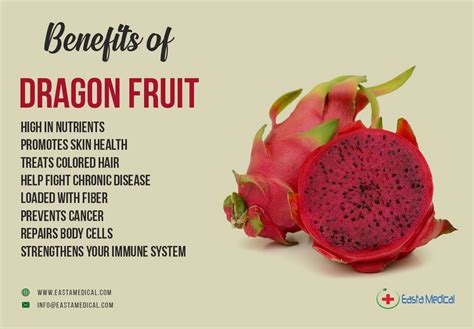Dragon Fruit Benefits Red Inside Health Benefits