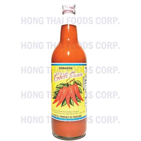 Shark Brand Sriracha Chili Sauce 25 Fl Oz — Products Hong Thai Foods Corp