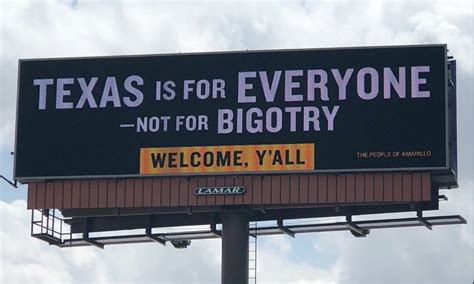 Texas Billboard Battle One Rejects Liberals The Other Rejects Bigotry