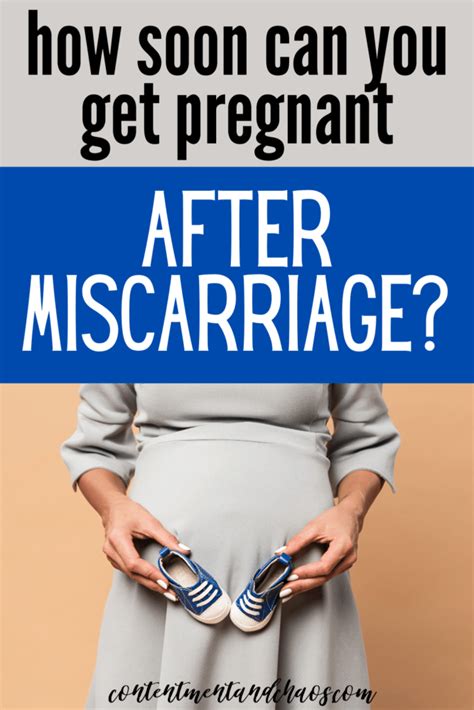 Are You Really More Fertile After Miscarriage • Contentment Chaos