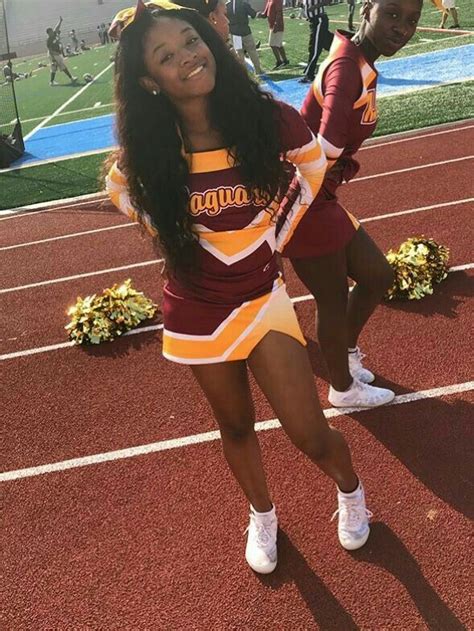 follow me for more wavy pins bartierbrii💗 black cheerleaders cheerleading outfits cute