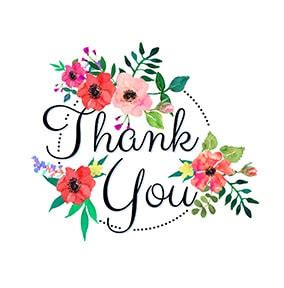 See more ideas about thank you flowers, flowers, thank you. Thank You Floral Card | Funky Pigeon