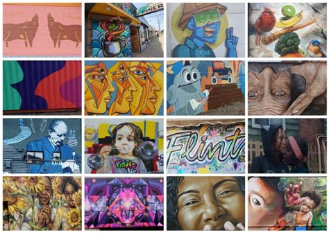 Get A Preview Of Flint Public Art Projects Murals Using This