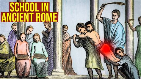 How Crazy School Was In Ancient Rome The Roman Empire Youtube