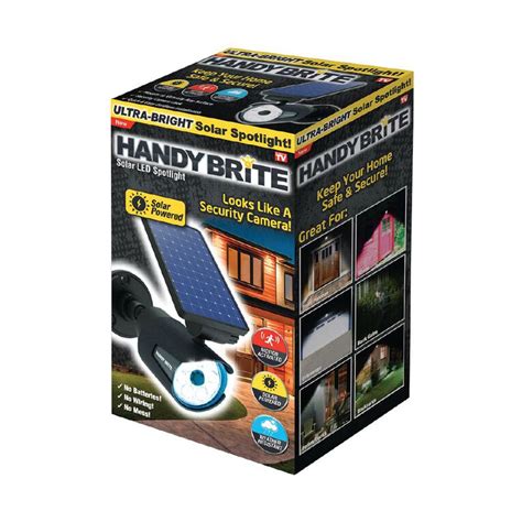 As Seen On Tv Handy Brite Solar Spotlight The Warehouse