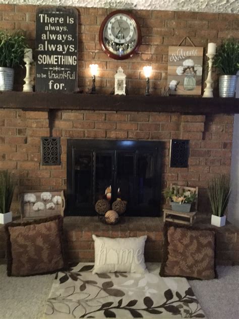 Hobby lobby home decor ideas. Fireplace decor from Hobby Lobby | Fireplace decor, Hobby ...