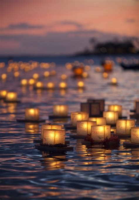 Lantern Ceremony In Hawaii To Remember Those Who Have Been Lost