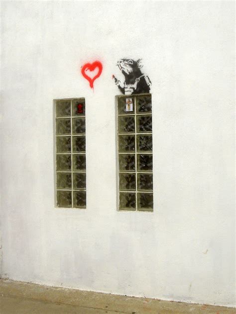 Banksy In Los Angeles Banksy There Is Another Banksy Piec Flickr