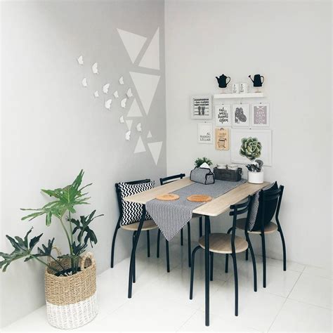 55 desain dapur ruang makan sempit jadi satu minimalis via minimalisxrumah.com. Desain Ruang makan Kekinian, WAJIB BACA