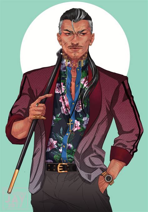 Commission Custom Yakuza By Viciousjay Character Portraits