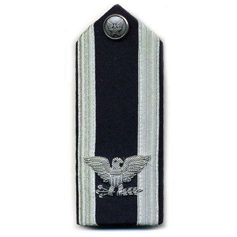 Genuine Us Air Force Mess Dress Shoulder Board Colonel Ebay