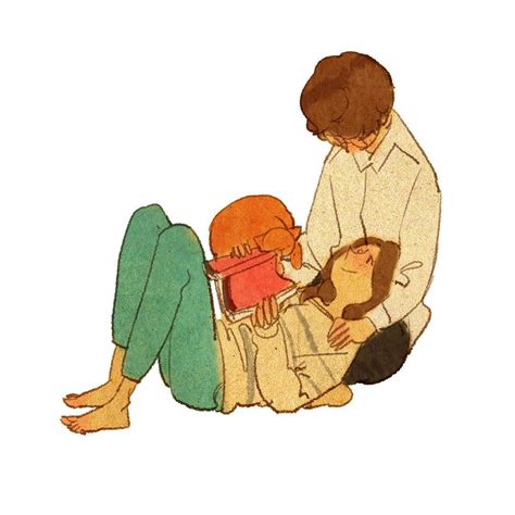 I Lay My Head On His Lap Art Reference Love Illustration Cute Drawings